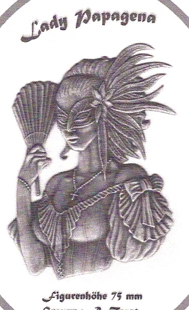 Lady Papagena - bust